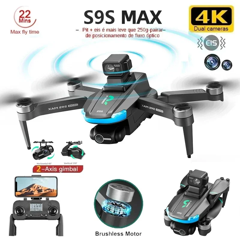 Drone Rc Harness - ใหม่S9S MAX MINI Drone 4K 2