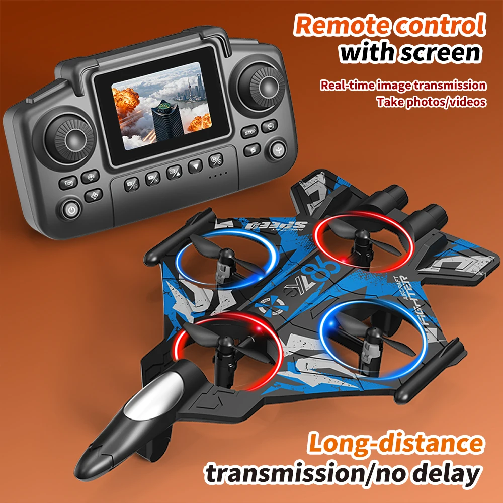 Drone Switch Rc - เครื่องบินบังคับวิทยุ YL86 พร้อมกล้องเฮลิคอปเตอร์ ปรับความเร็วได้สามระดับ หมุนได้ 360
