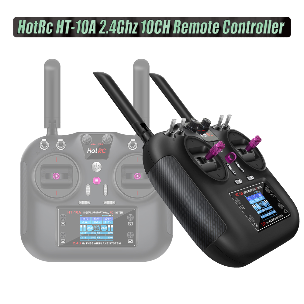 Drone Rc Parts - Hotrc Hot RC HT-10A HT10A รีโมทคอนโทรล