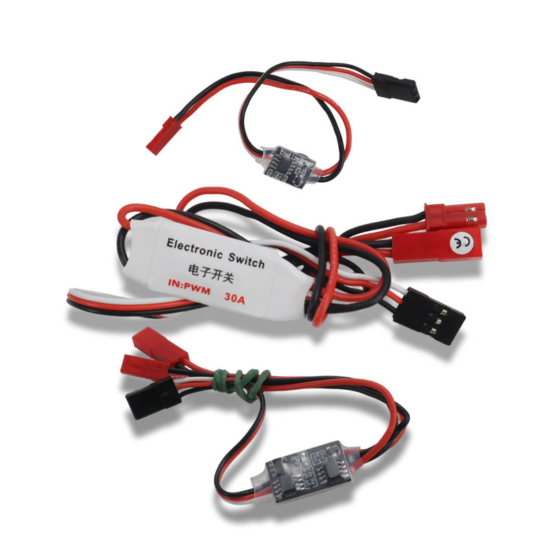 Drone Switch Rc - ตัวควบคุมสัญญาณ PWM ป้องกันโมเดลอากาศยาน 3-30V กระแสสูง 2-30A