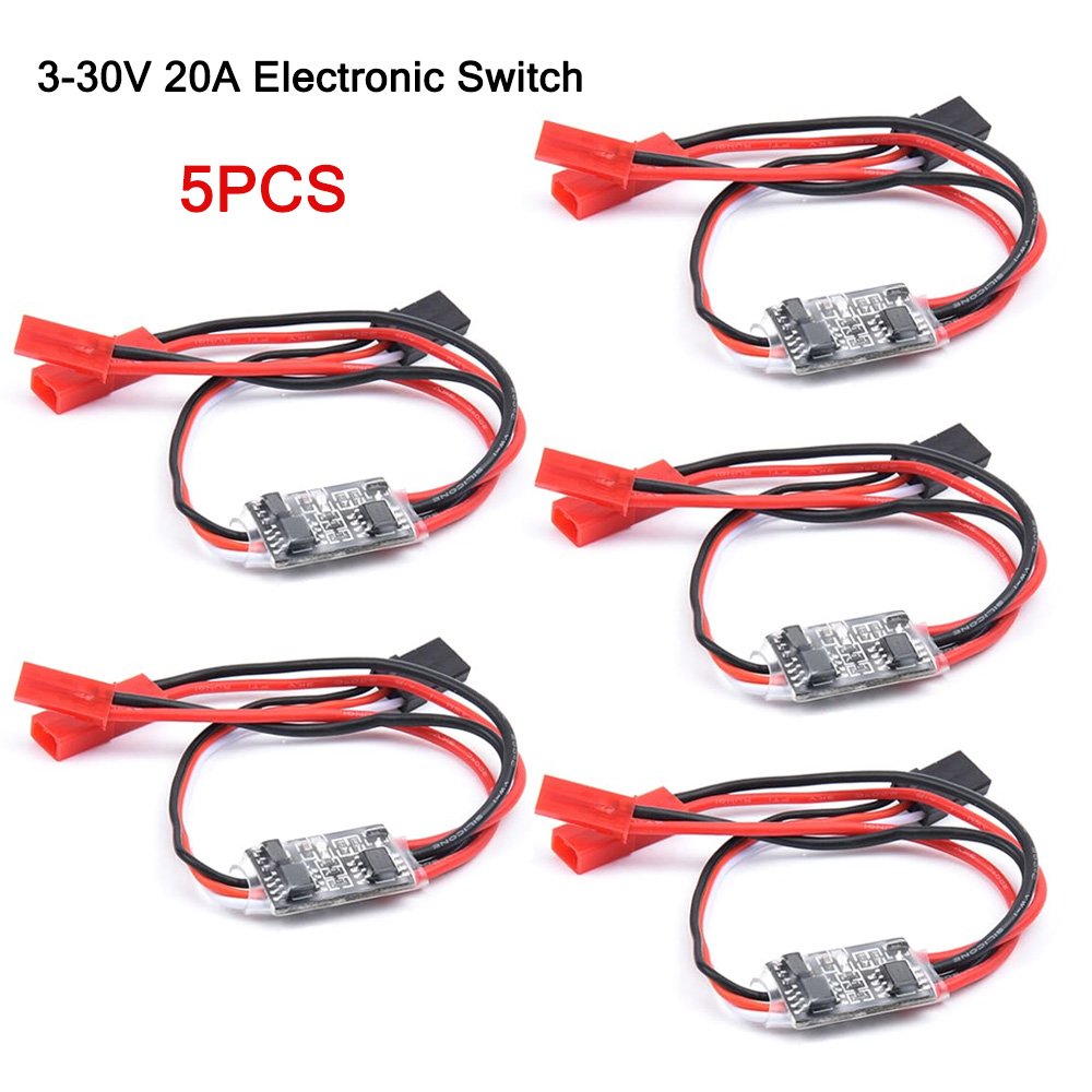 Drone Switch Rc - รีโมทคอนโทรลเปิด/ปิด 5/1 ชิ้น 3-30V RC 20A