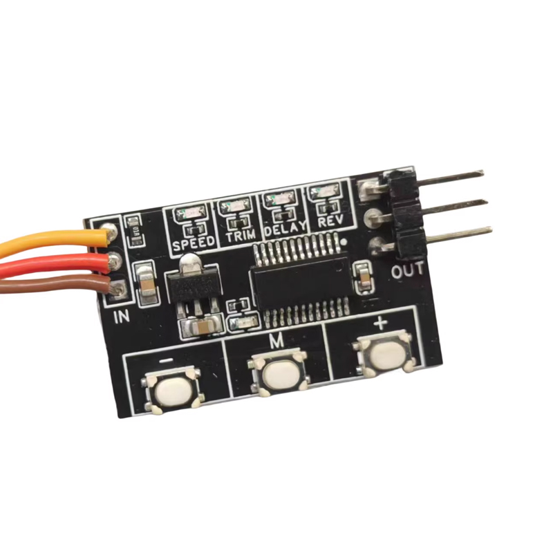 Drone Switch Rc - 1ชิ้นตัวแปลงดีเลย์ปรับความเร็วเซอร์โว3.6-16V สวิตช์เกียร์2/3สวิตช์ควบคุมบอร์ดตัวแปลงสัญญาณสำหรับโดรนอาร์ซีมัลติคอปเตอร์