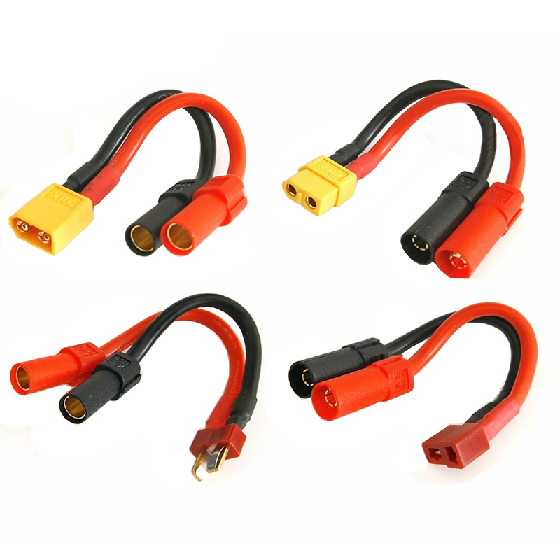 Drone Rc Not Connected - 1ชิ้น XT150กับ XT60/T ปลั๊กตัวผู้ตัวเมียแบตเตอรี่ /esc/charger เชื่อมต่ออะแดปเตอร์สายโอน12AWG