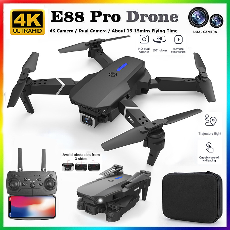 โดรนรุ่นใหม่ E88 ปี 2026 ระดับ - Drone Rc Harness บทวิจารณ์และราคา