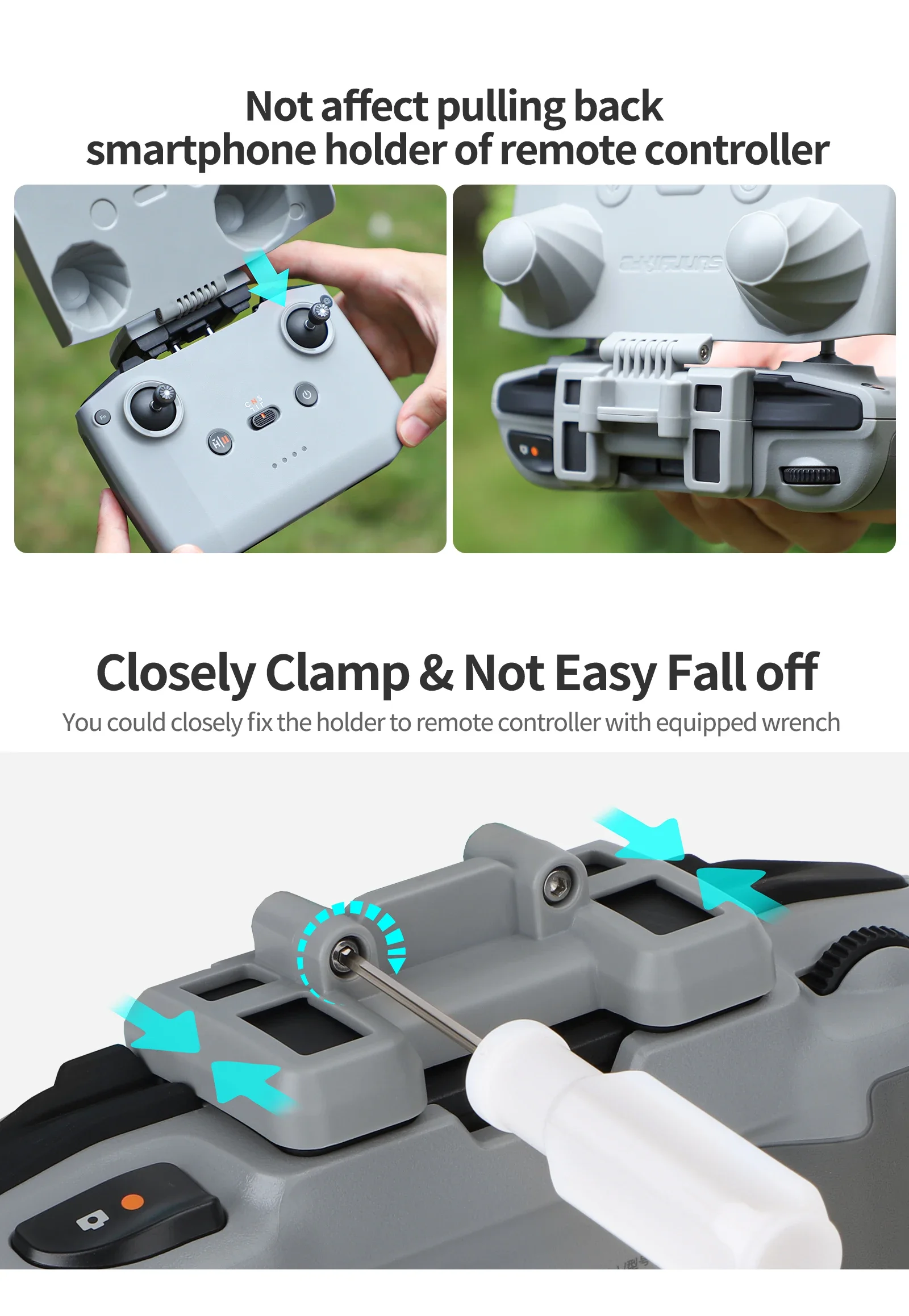 ฝาครอบป้องกันคอนโทรลเลอร์ 2 in - Drone Dji Rc Mini บทวิจารณ์และราคา