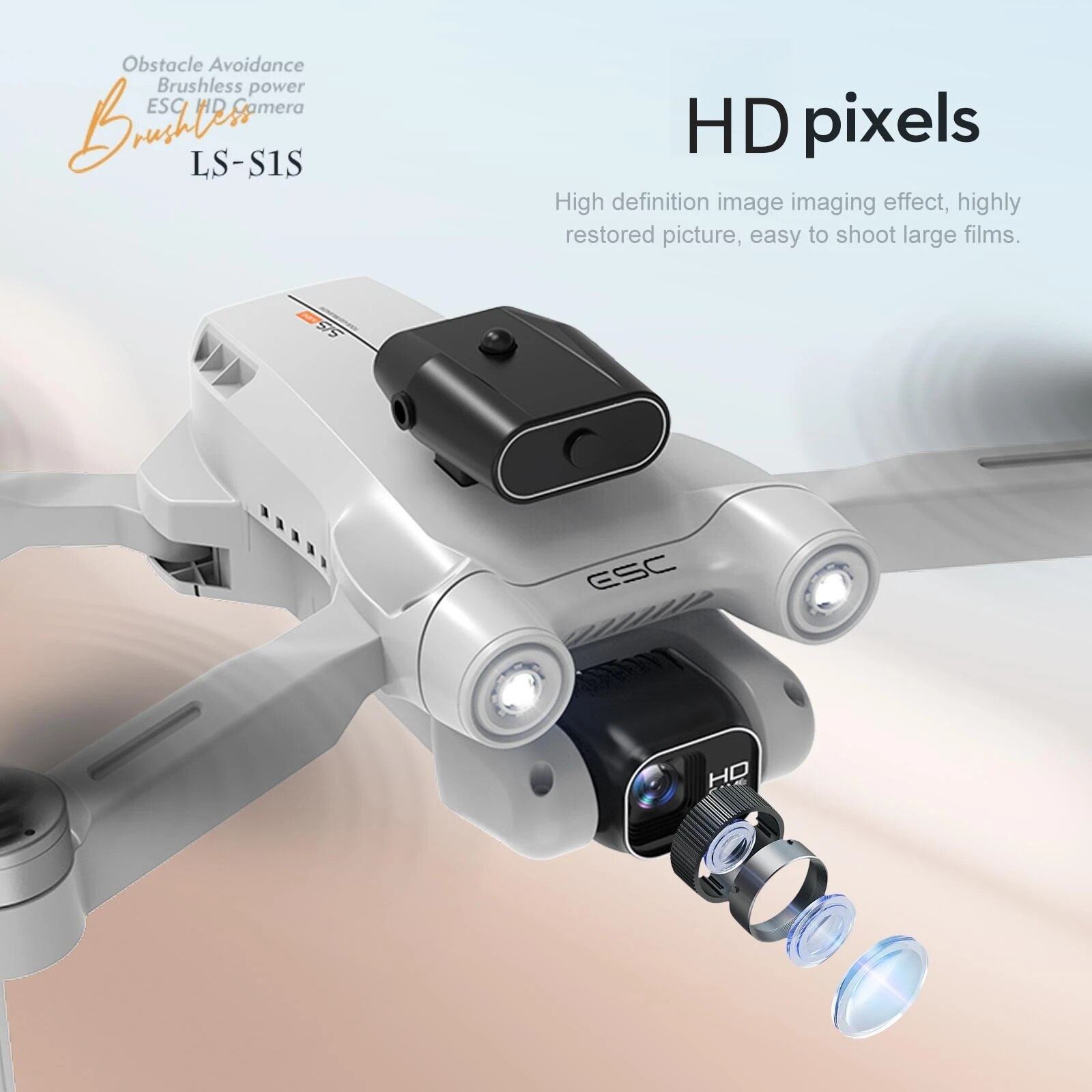 โดรน S1S 5G WiFi 4K กล้อง HD 8 - Drone Rc S1S บทวิจารณ์และราคา