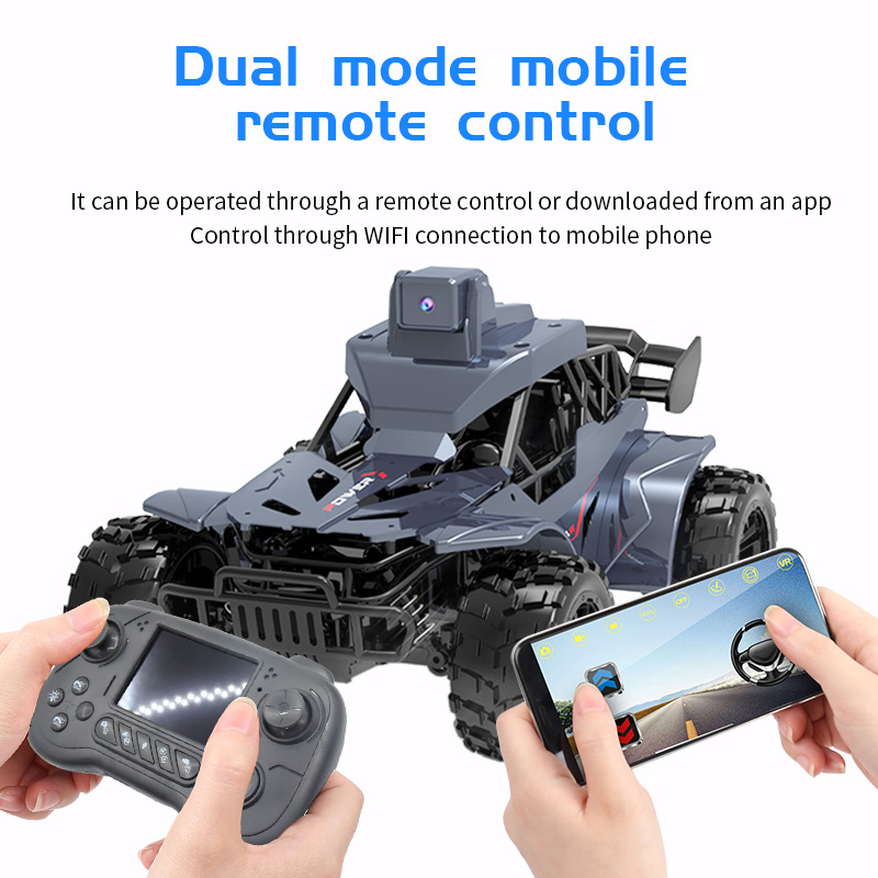 รถบังคับวิทยุพร้อมกล้อง จอ LCD - Drone Bike Rc บทวิจารณ์และราคา