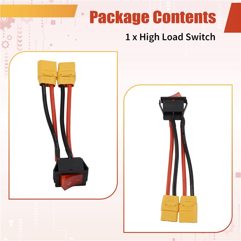 ปลั๊ก A53M-XT90 30A สวิตช์เปิด - Drone Switch Rc บทวิจารณ์และราคา