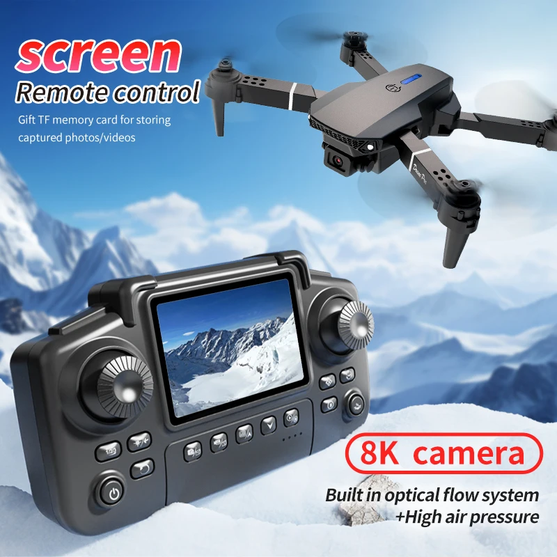 Professional E88 PRO Drone หน้ - Drone Rc Harness บทวิจารณ์และราคา