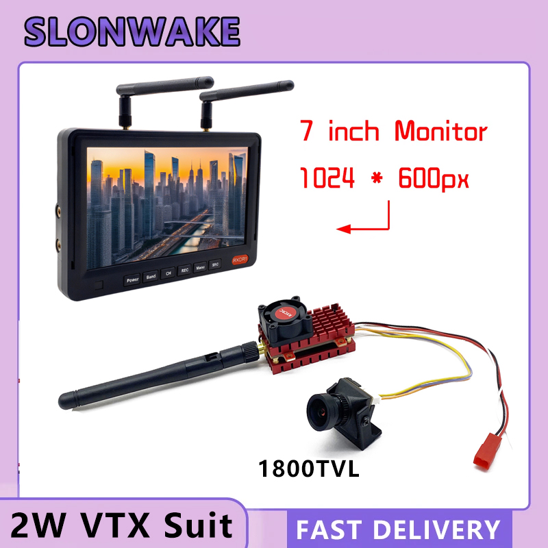 SLONWAKE 5.8G 2W VTX FPV กล้อง - Drone Rc Harness บทวิจารณ์และราคา