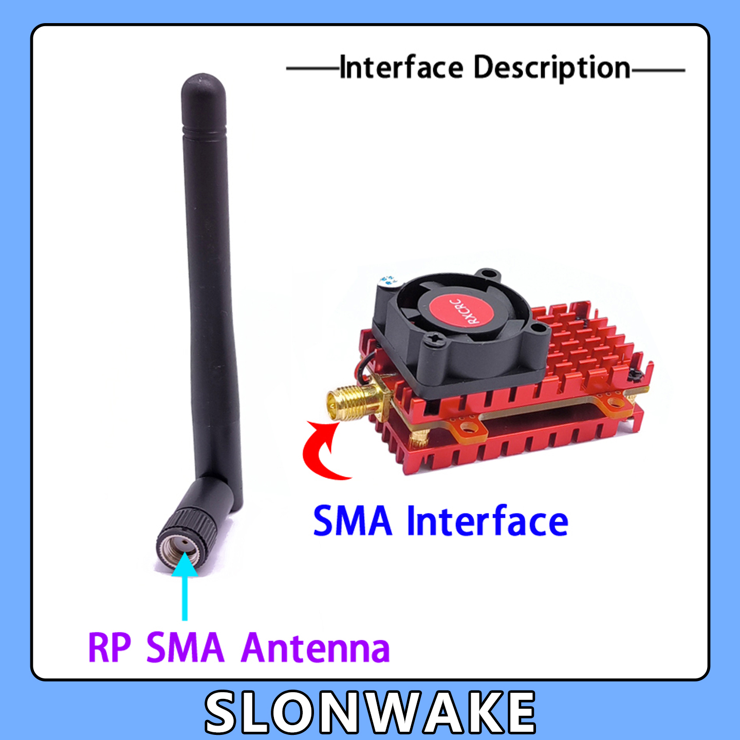 SLONWAKE 5.8G 2W VTX FPV กล้อง - Drone Rc Harness บทวิจารณ์และราคา