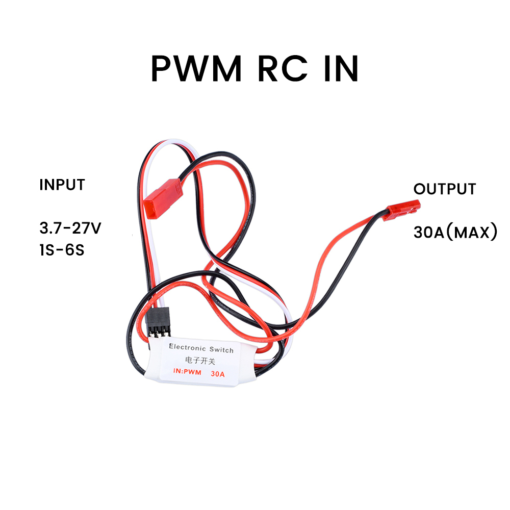 3.7-27V 30A รีโมทคอนโทรลสวิตช์ - Drone Switch Rc บทวิจารณ์และราคา