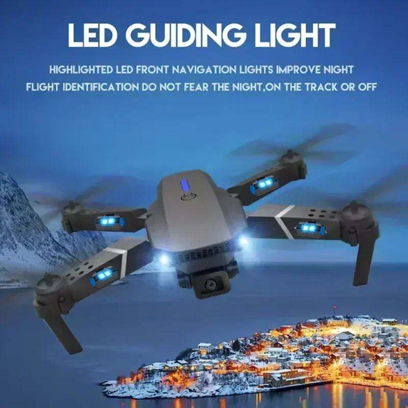 โดรน E88 Pro Wifi Fpv รุ่นใหม่ - Drone Rc Not Connected บทวิจารณ์และราคา