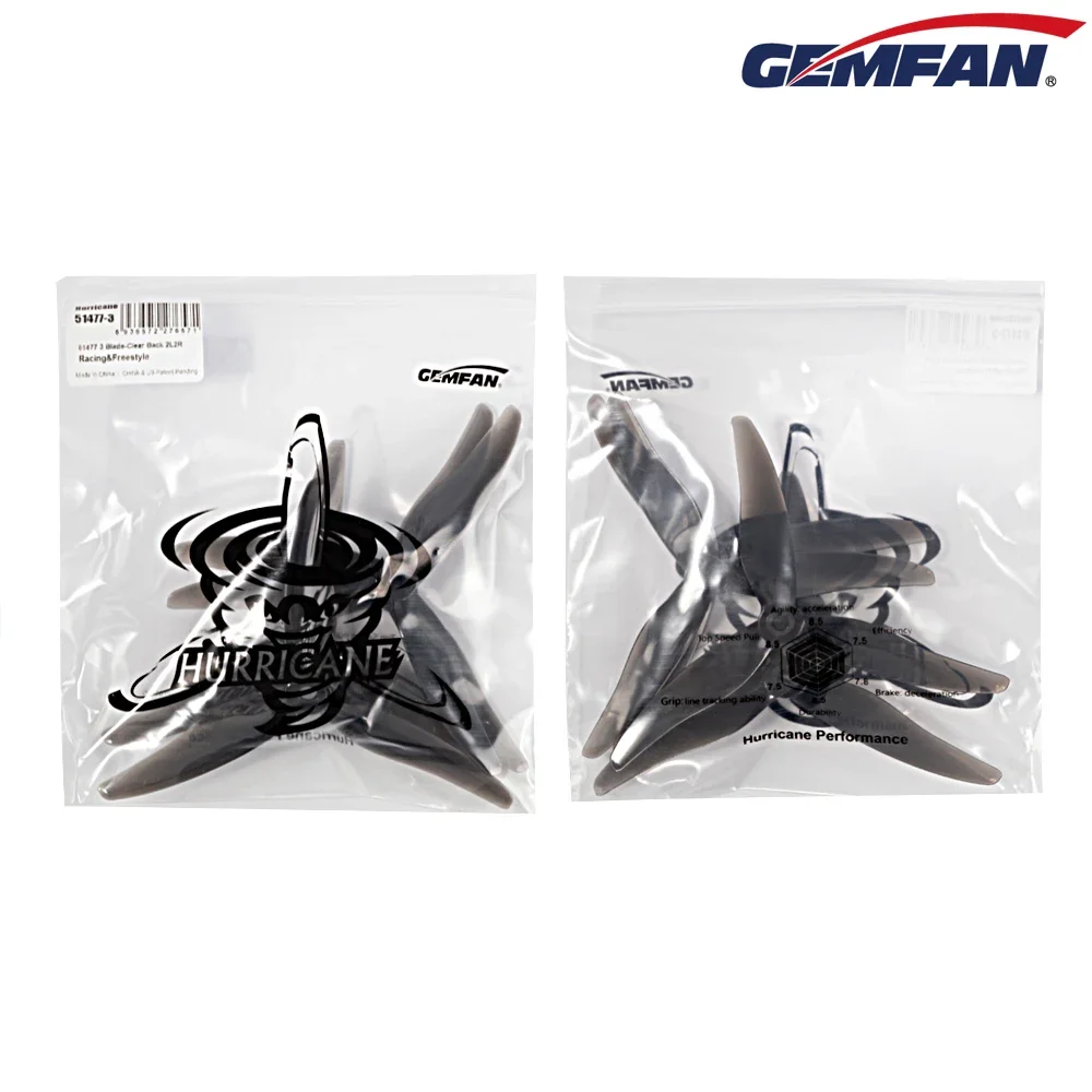 ใบพัด Gemfan JB Hurricane 5147 - Drone Rc Parts บทวิจารณ์และราคา