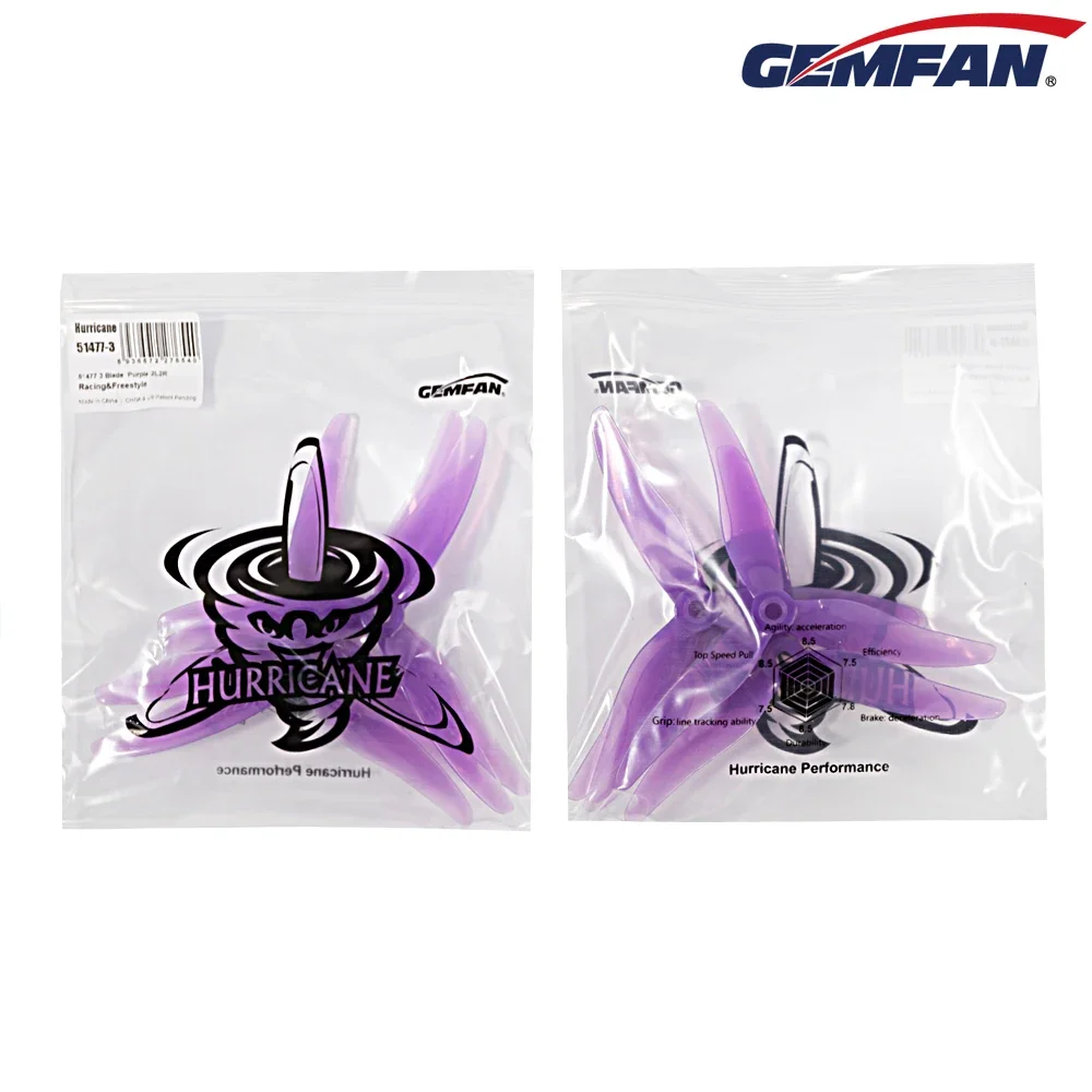 ใบพัด Gemfan JB Hurricane 5147 - Drone Rc Parts บทวิจารณ์และราคา