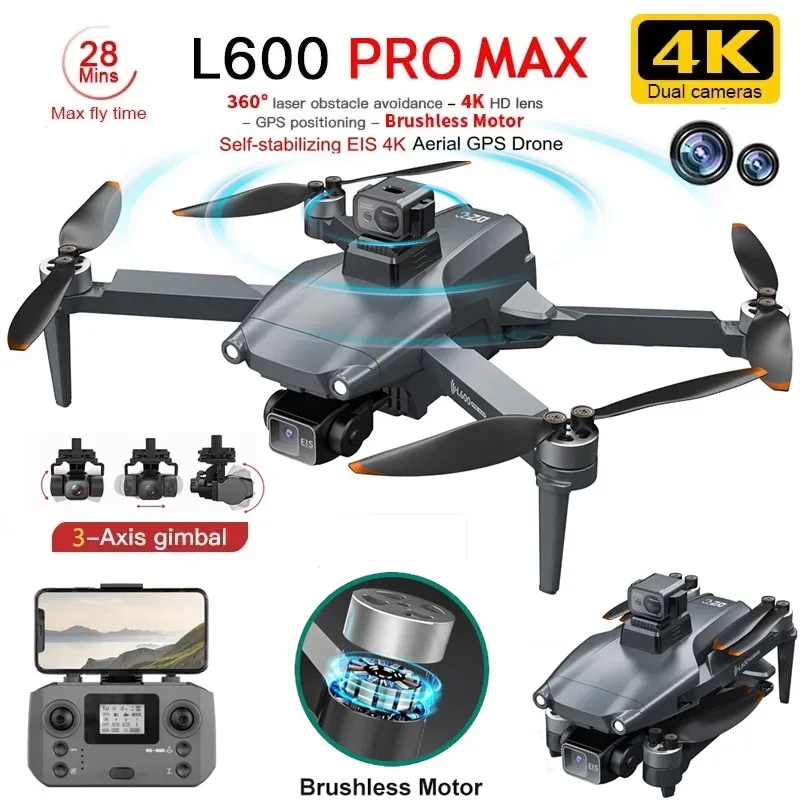 L600 PRO MAX GPS Drone Profess - Drone Rc Harness บทวิจารณ์และราคา