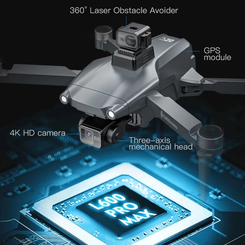 L600 PRO MAX GPS Drone Profess - Drone Rc Harness บทวิจารณ์และราคา