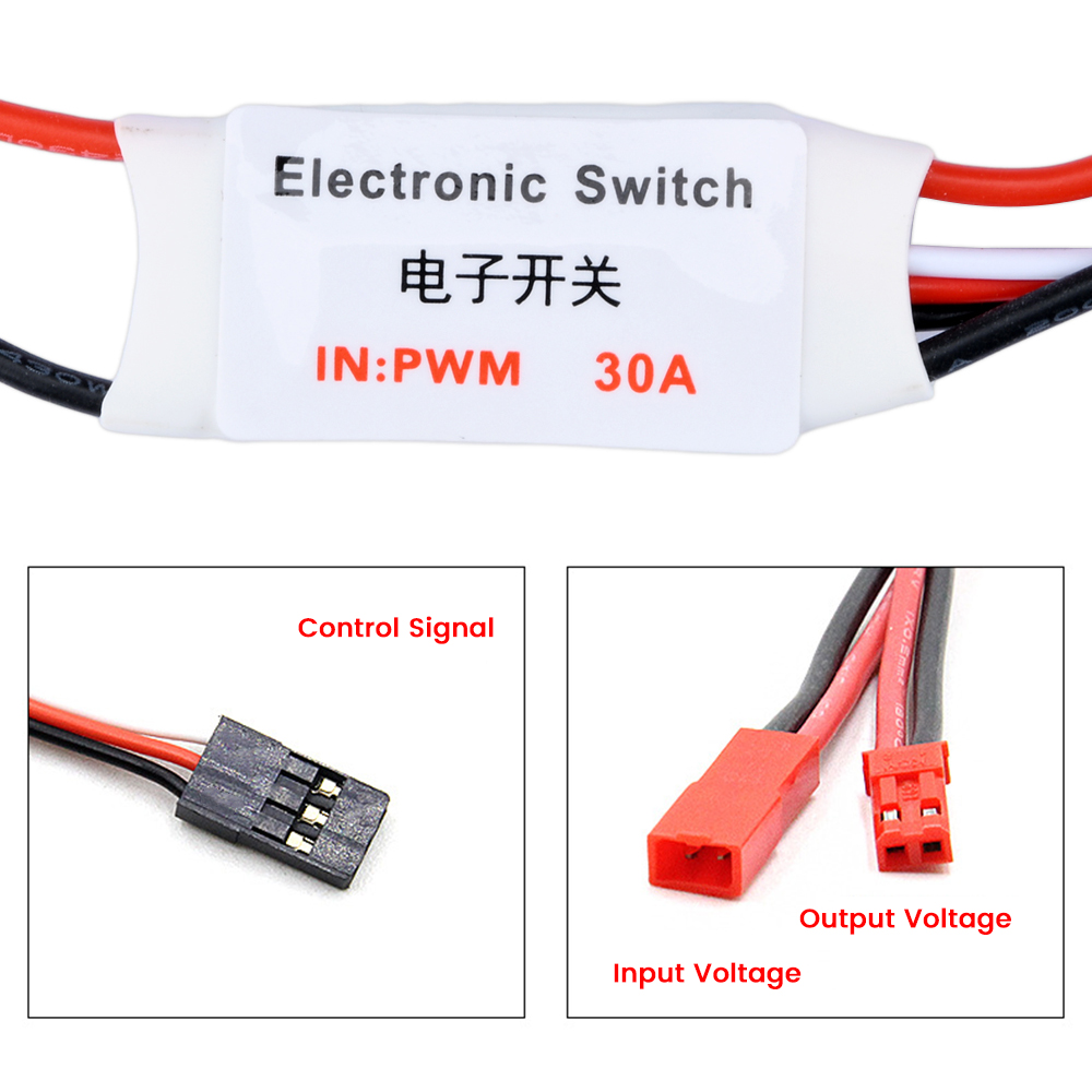 สวิตช์อิเล็กทรอนิกส์ควบคุมระยะ - Drone Switch Rc บทวิจารณ์และราคา