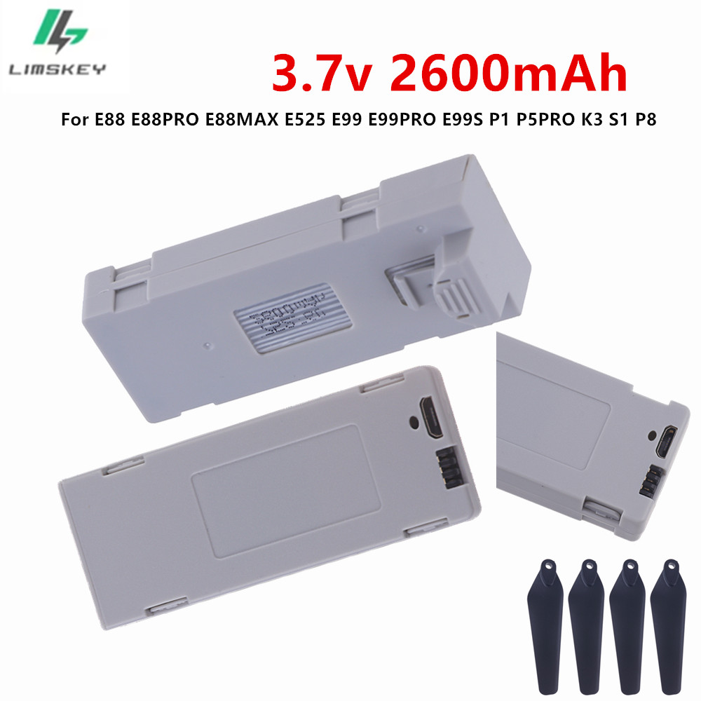 แบตเตอรี่โดรน E88 ของแท้ สำหรั - Drone Rc S1S บทวิจารณ์และราคา
