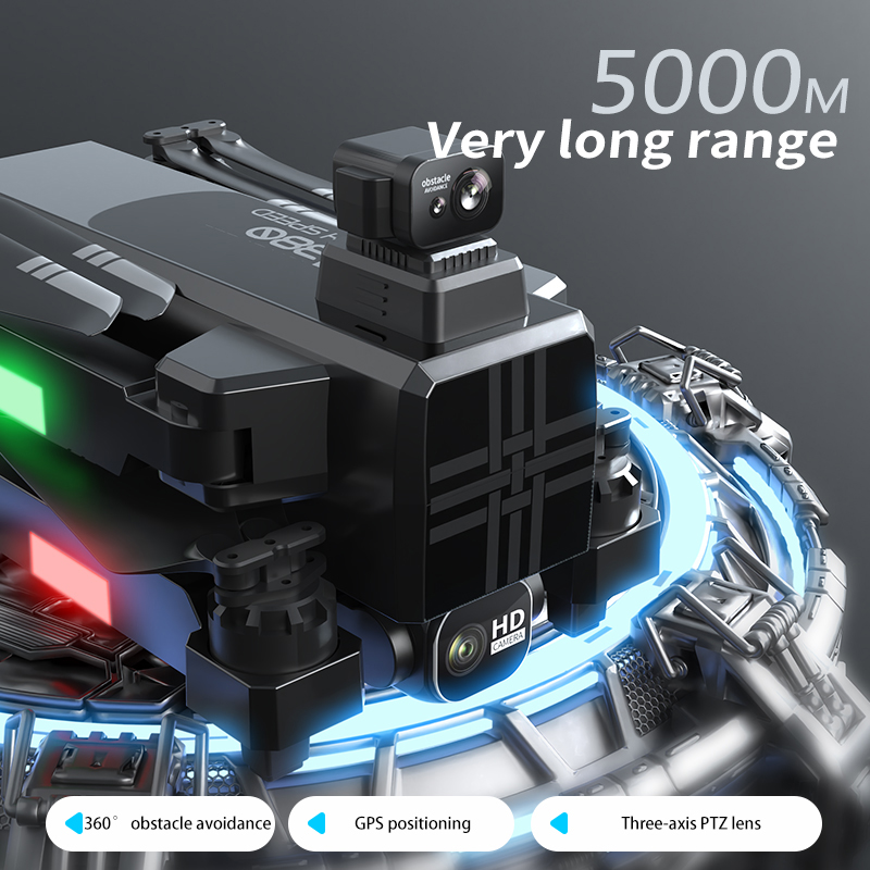 โดรน A380 4K HD สามแกนกันสั่นแ - Drone Rc Harness บทวิจารณ์และราคา
