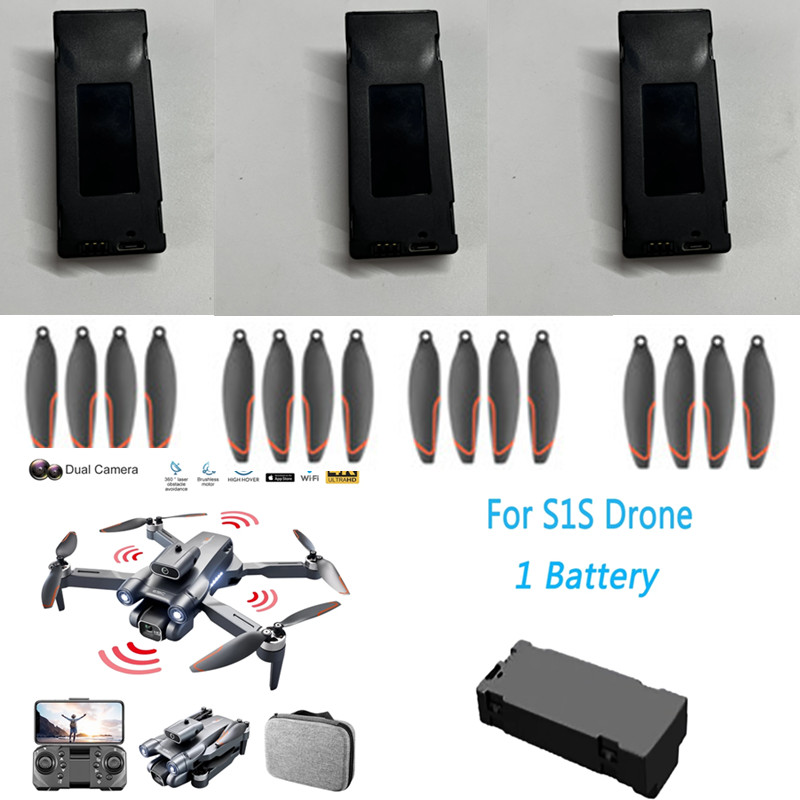 แบตเตอรี่โดรน S1S LSRC แบตเตอร - Drone Rc S1S บทวิจารณ์และราคา